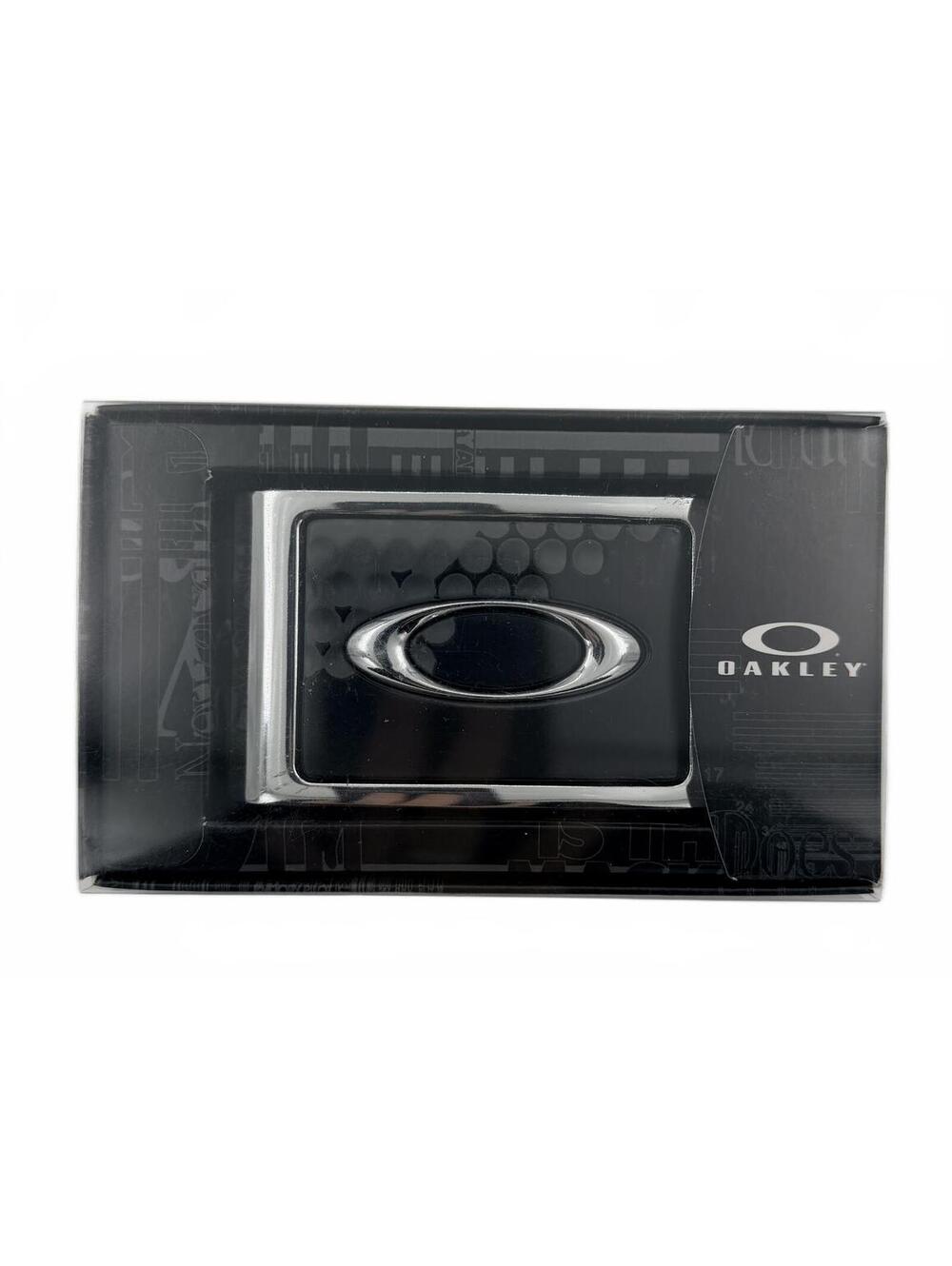 Oakley Ellipse Belt Buckle 2.0 92114-06 Men's Black/Chrome